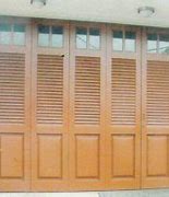 Pintu Garasi Sliding Kayu